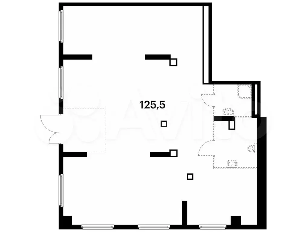 Продам помещение свободного назначения, 125.4 м - Фото 0