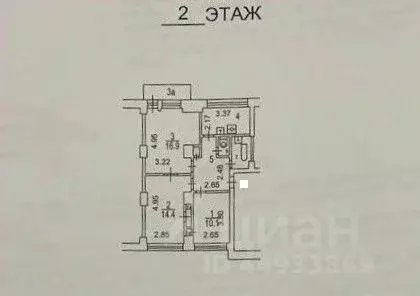 3-к кв. Москва Большой Конюшковский пер., 27А (63.0 м) - Фото 1