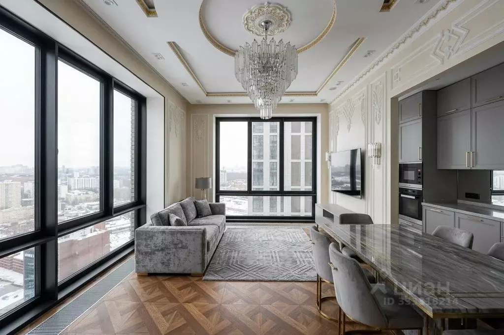 3-к кв. Москва Багратионовский проезд, 5Ак1 (80.0 м) - Фото 1