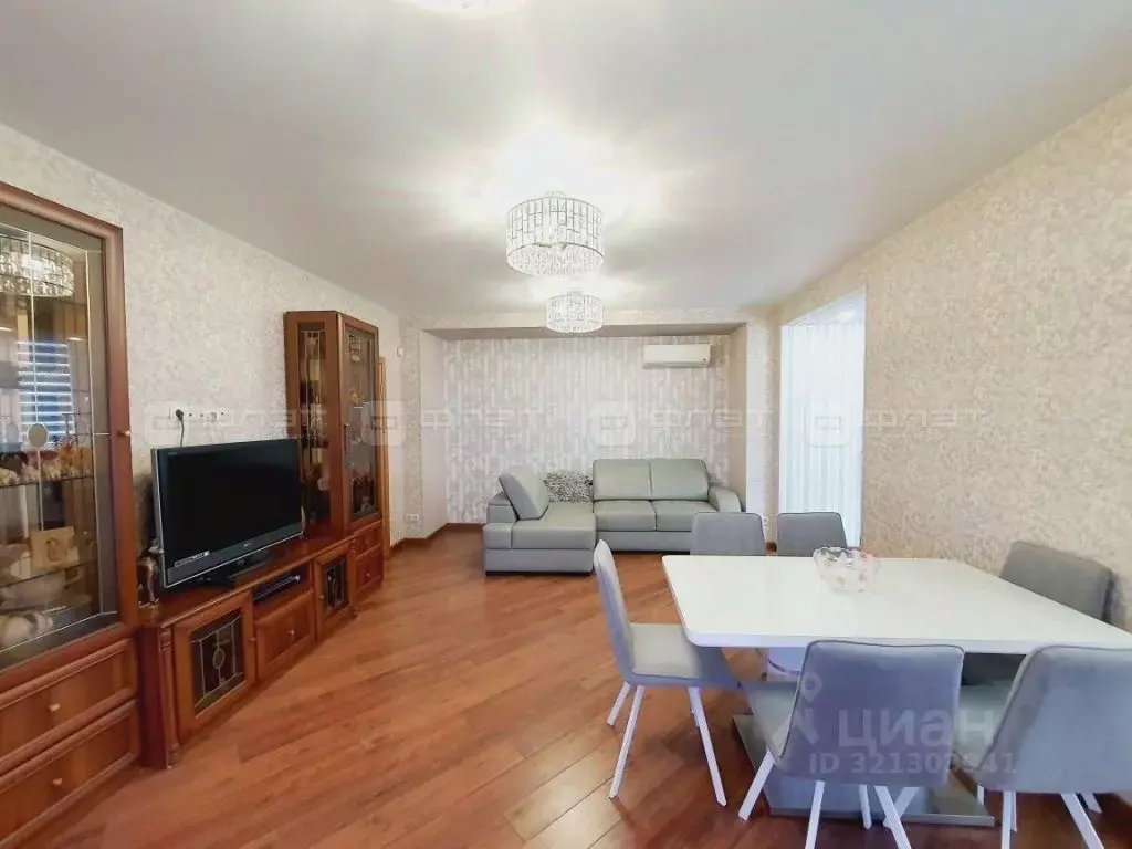 3-к кв. Татарстан, Казань ул. Адоратского, 2 (93.6 м) - Фото 2