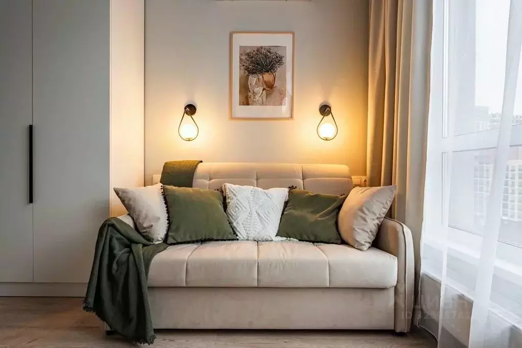 Студия Москва Производственная ул., 17 (21.2 м) - Фото 1