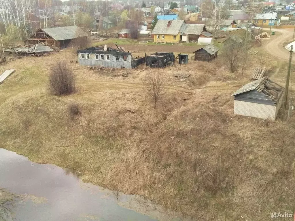 Участок в Вологодская область, с. Кичменгский Городок пер. ... - Фото 1