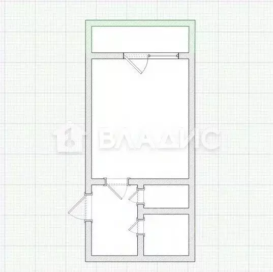 Студия Пензенская область, Пенза ул. Шмидта, 3 (26.5 м) - Фото 2