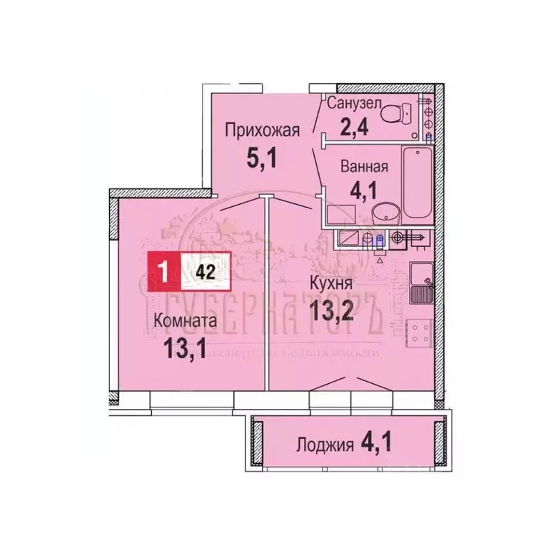 1-к кв. Тверская область, Калининский муниципальный округ, д. Палкино ... - Фото 2