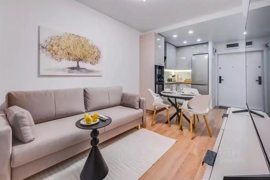 1-к кв. Москва Новоостаповская ул., 7к1 (30.0 м) - Фото 1