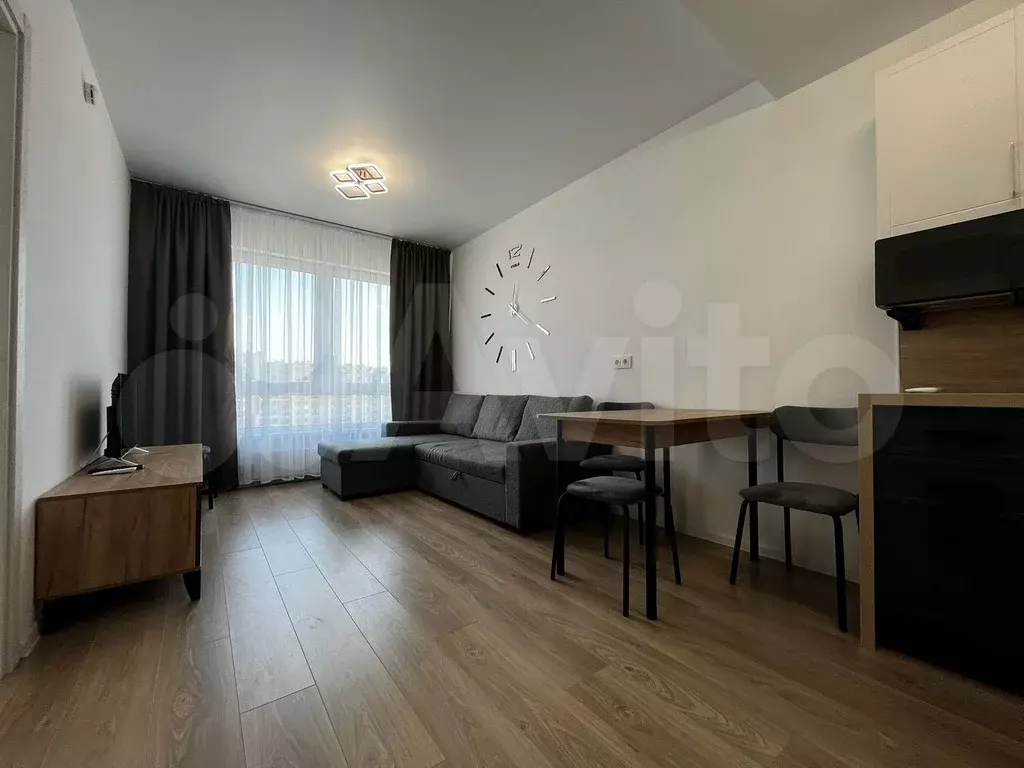1-к. квартира, 33,7 м, 8/15 эт. - Фото 1