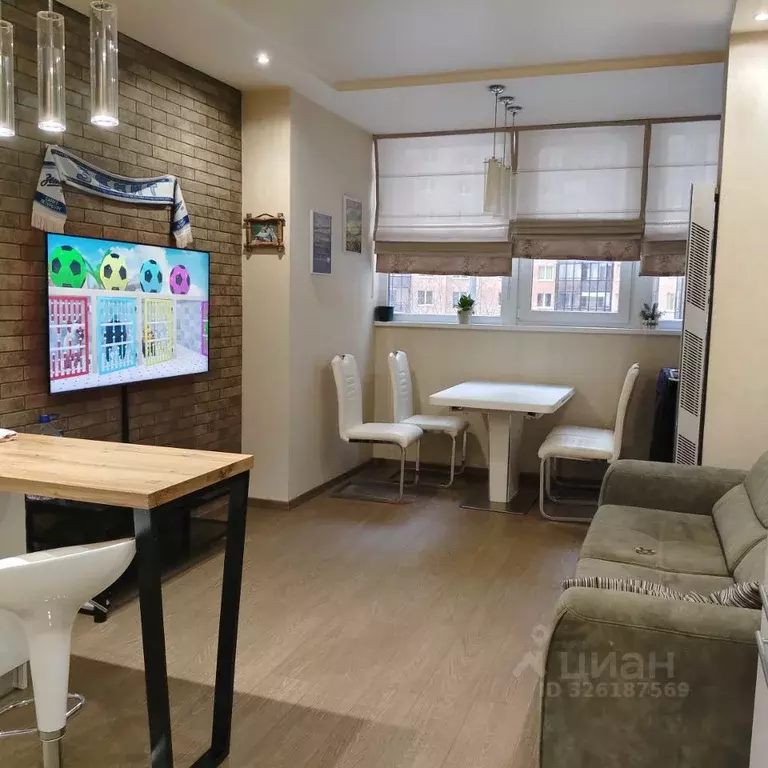 2-к кв. Ленинградская область, Кудрово г. Всеволожский район, ... - Фото 1