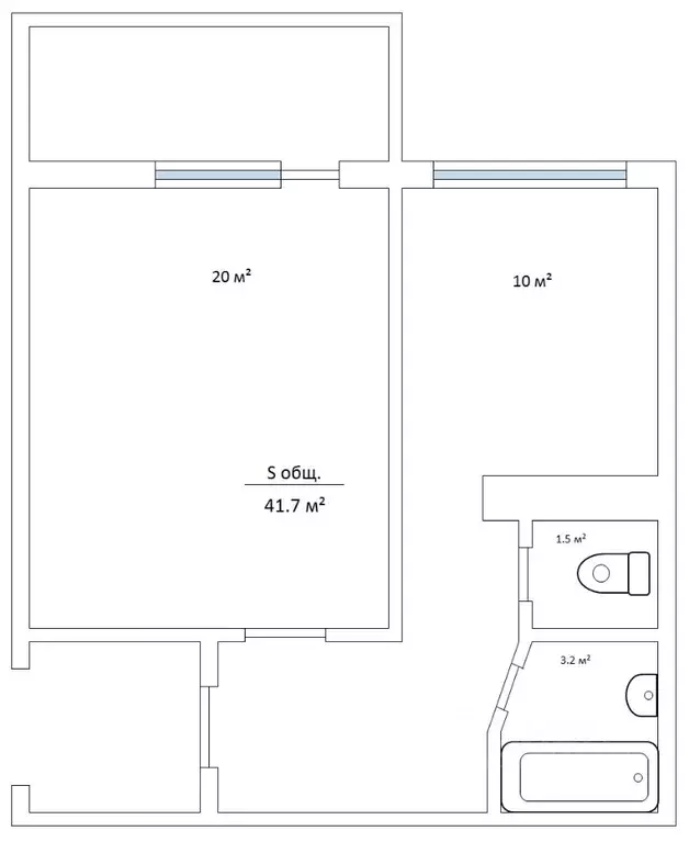 1-к кв. Самарская область, Тольятти ул. Льва Яшина, 16 (41.7 м) - Фото 1