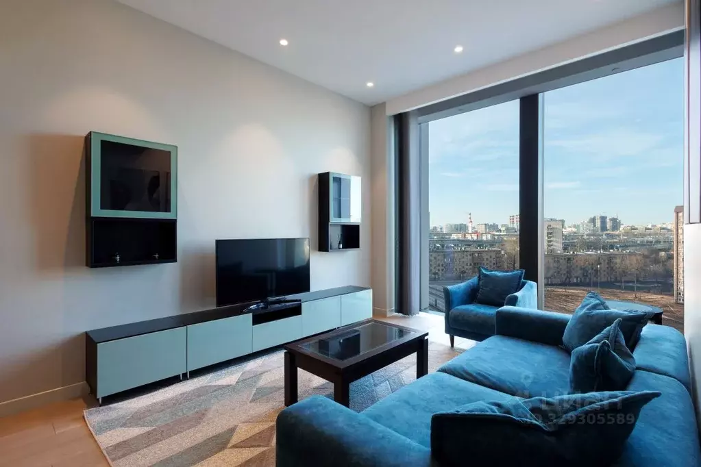 2-к кв. Москва 1-й Красногвардейский проезд, 22с2 (61.0 м) - Фото 0