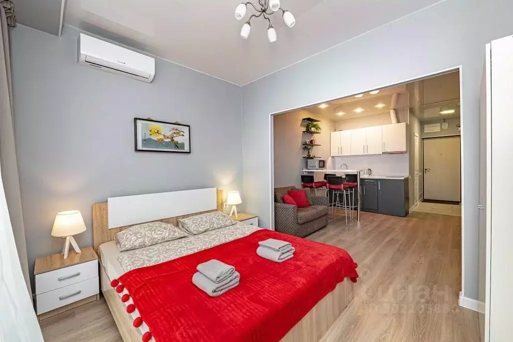 1-к кв. Приморский край, Владивосток ул. Махалина, 10 (33.0 м) - Фото 2