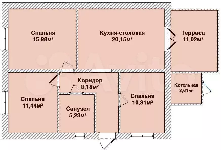 Дом 94 м на участке 6 сот. - Фото 0