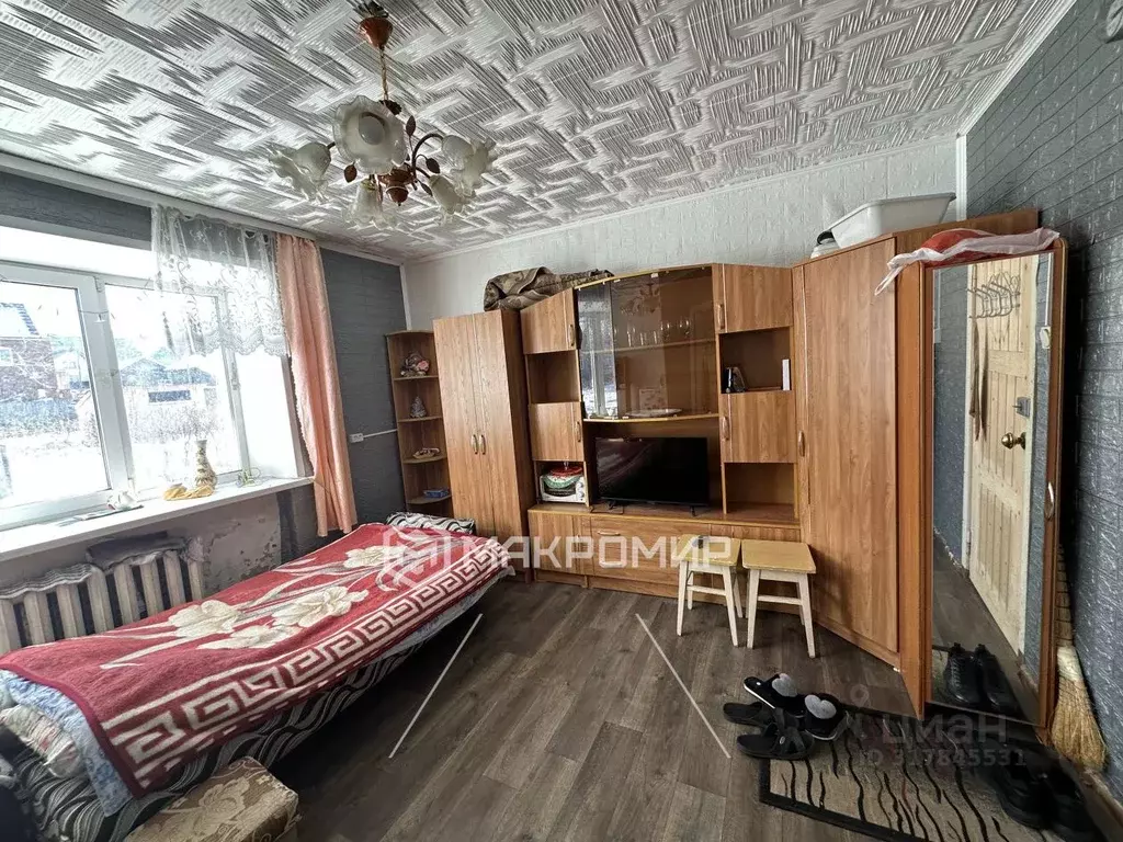 Комната Пермский край, пос. Ильинский ул. Чкалова, 23 (15.4 м) - Фото 0