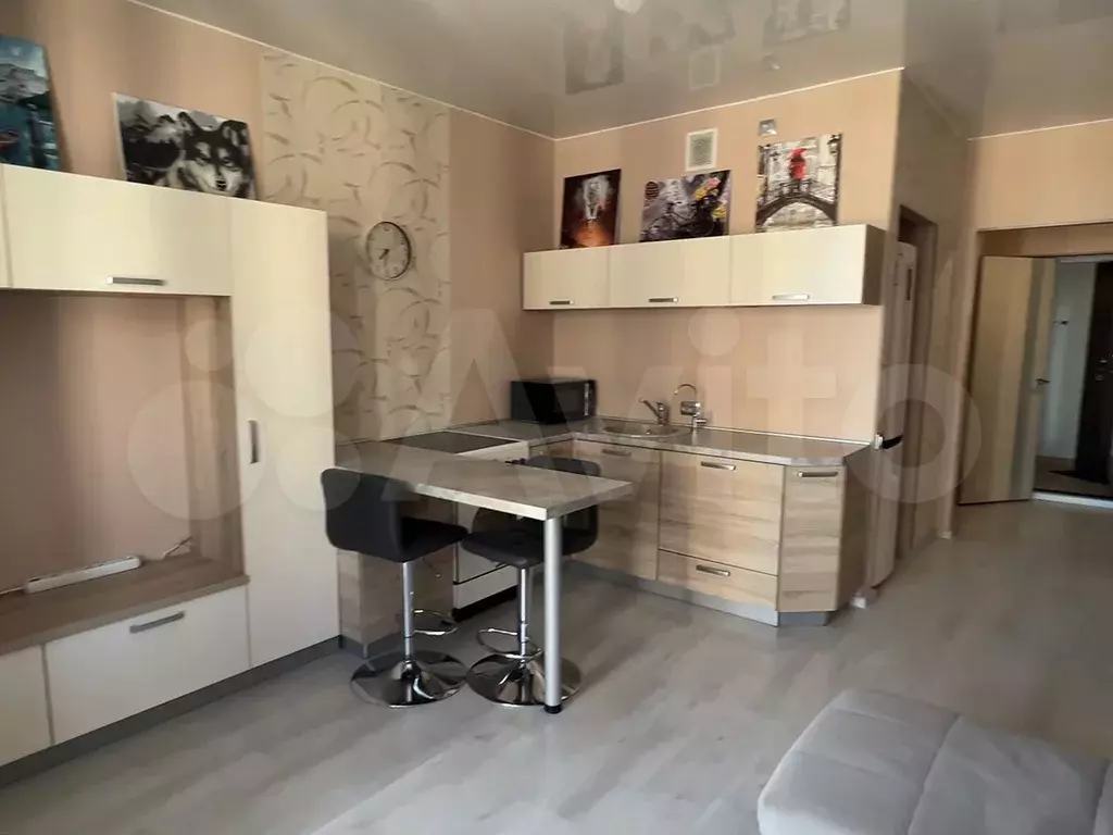 Квартира-студия, 23,9 м, 6/18 эт. - Фото 1