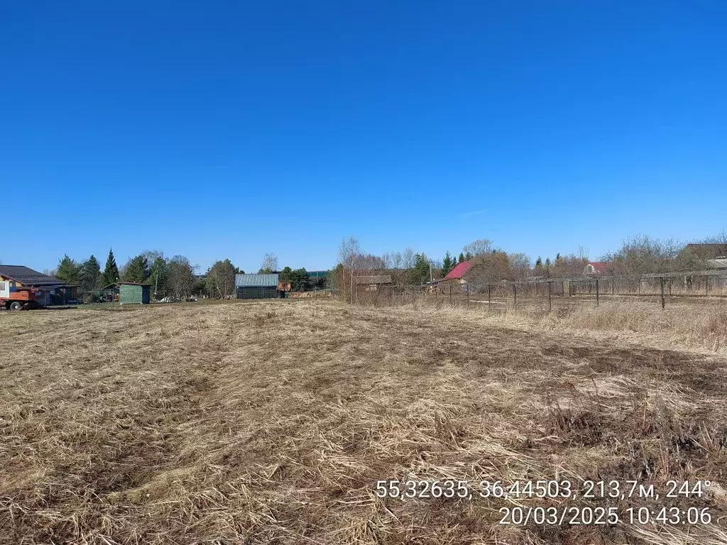 Участок в Московская область, Наро-Фоминский городской округ, д. ... - Фото 1