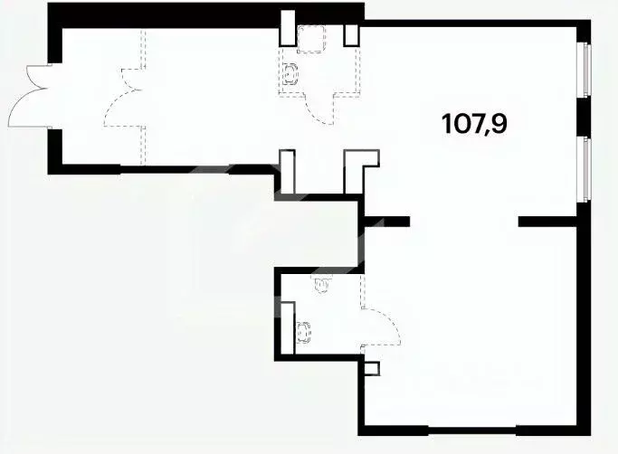 Помещение свободного назначения в Москва Люблинская ул., 72Ак1 (108 м) - Фото 2