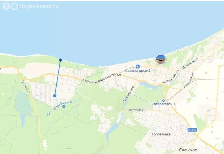Участок в Светлогорск, СНТ Радуга, 16-я линия (5.7 м) - Фото 1