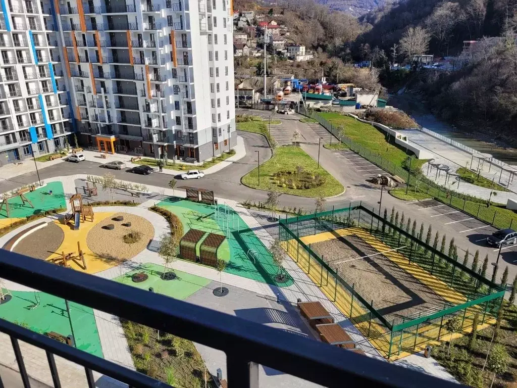 Студия Краснодарский край, Сочи ул. Искры, 88к6 (27.9 м) - Фото 0