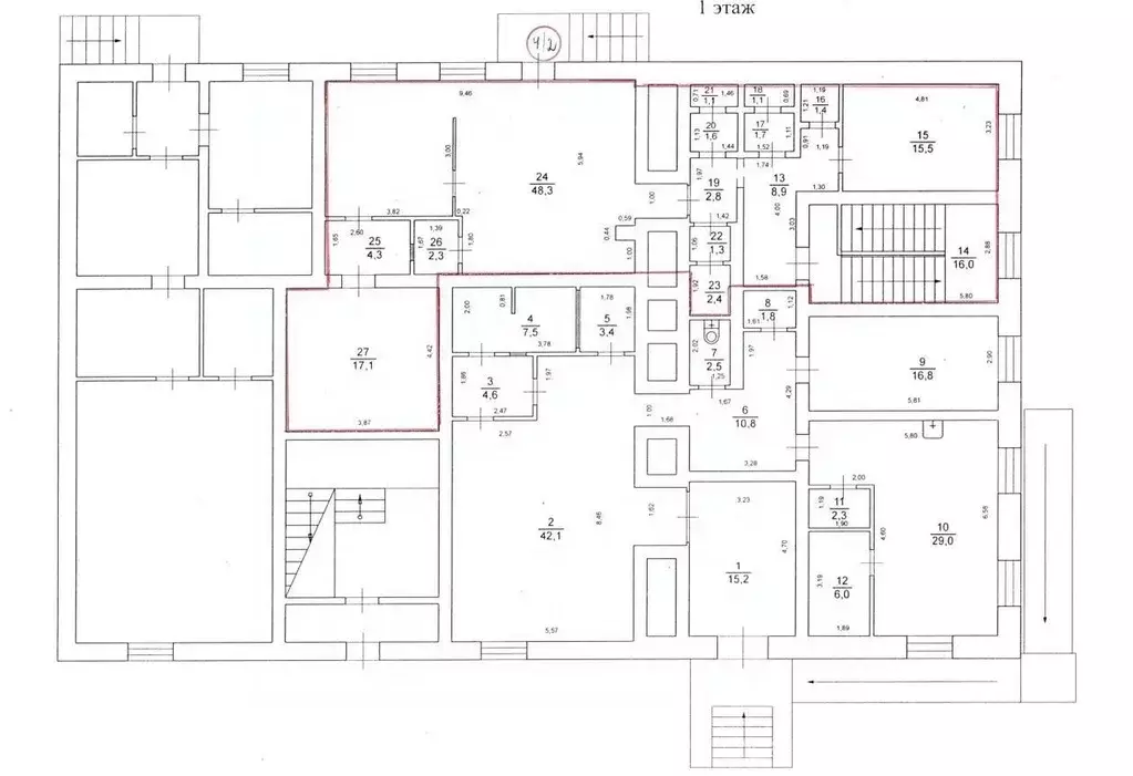 Помещение свободного назначения в Нижегородская область, с. Вад ул. 1 ... - Фото 2