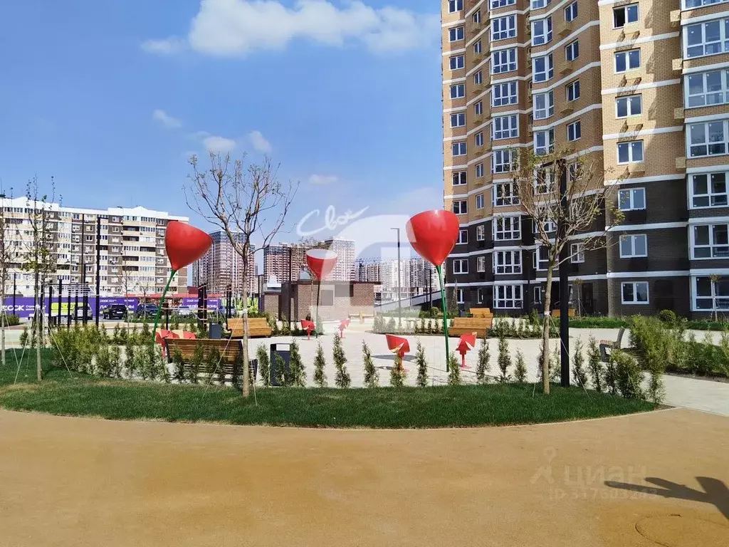 2-к кв. Краснодарский край, Краснодар 2-я Площадка мкр, ул. Ветеранов, ... - Фото 1