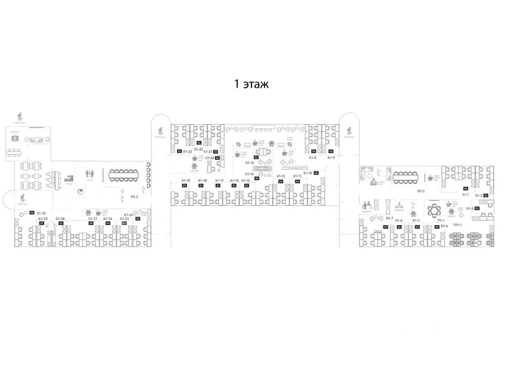 Офис в Санкт-Петербург Октябрьская наб., 34к6А (910 м) - Фото 2