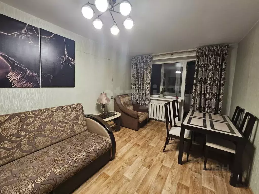 2-к кв. Псковская область, Псков Московская ул., 1 (44.2 м) - Фото 1