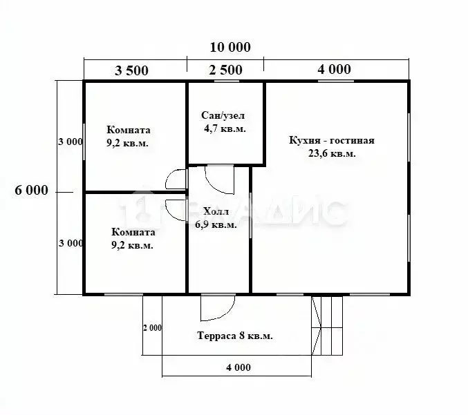 Дом в Пензенская область, Пенза проезд 5-й Черниговский (78 м) - Фото 1