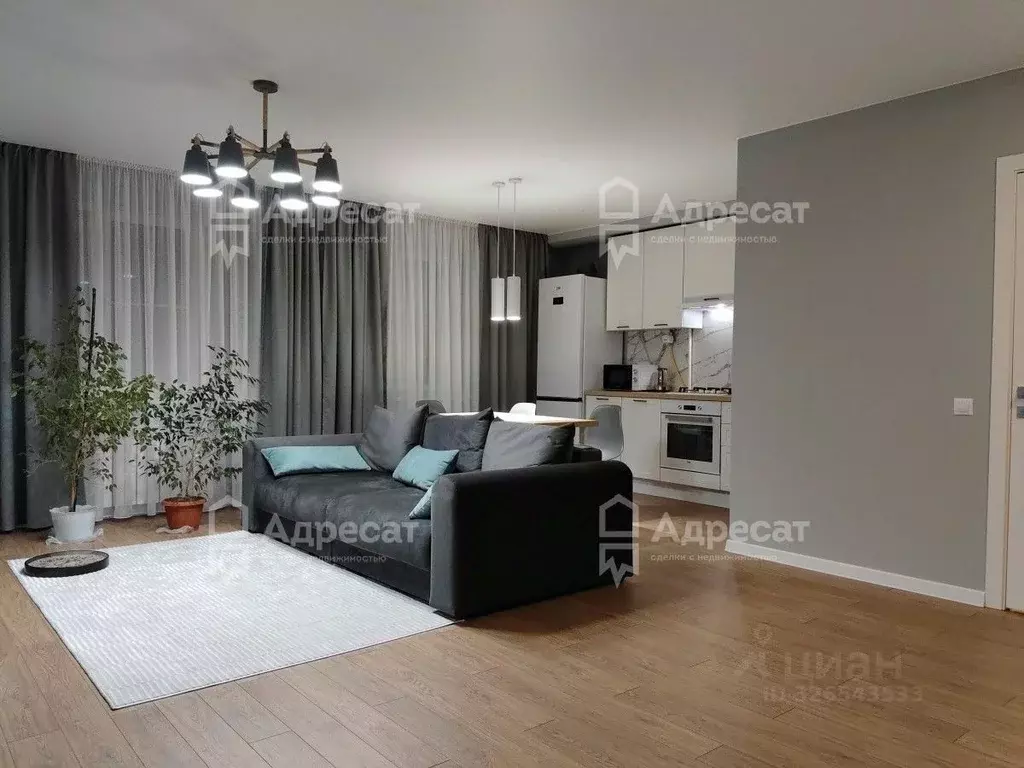 2-к кв. Волгоградская область, Волгоград ул. Академика Павлова, 14 ... - Фото 2