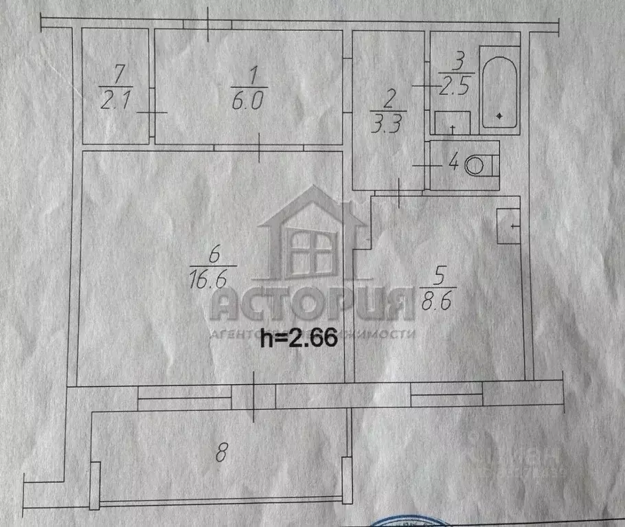1-к кв. Красноярский край, Красноярск ул. Мужества, 18 (40.1 м) - Фото 1
