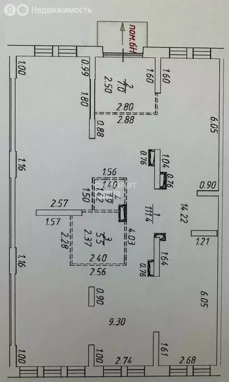 Помещение свободного назначения (125.8 м) - Фото 2