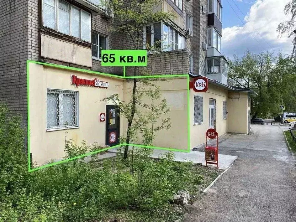 Торговая площадь в Самарская область, Самара Тушинская ул., 41 (65 м) - Фото 1