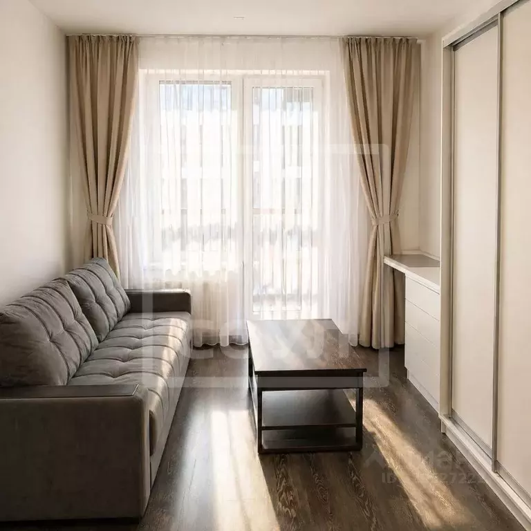 Студия Санкт-Петербург ул. Верхне-Каменская, 9к1 (24.5 м) - Фото 2