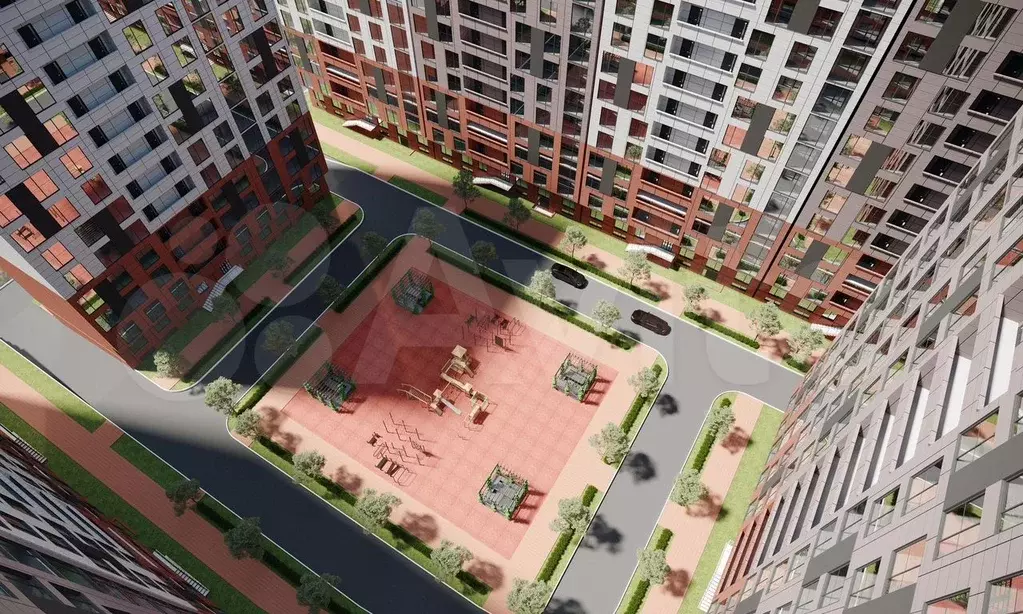 1-к. квартира, 52,9 м, 3/8 эт. - Фото 0