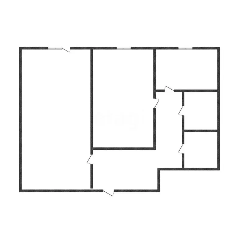 2-комнатная квартира: село Никаноровка, улица Владимира Уколова, 2 ... - Фото 2