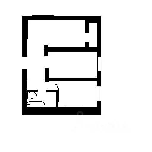 2-к кв. Санкт-Петербург ул. Парфеновская, 7к3 (52.1 м) - Фото 2