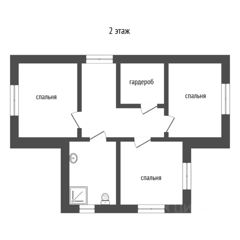 Коттедж в Тюменская область, Тюменский муниципальный округ, с. Гусево ... - Фото 2