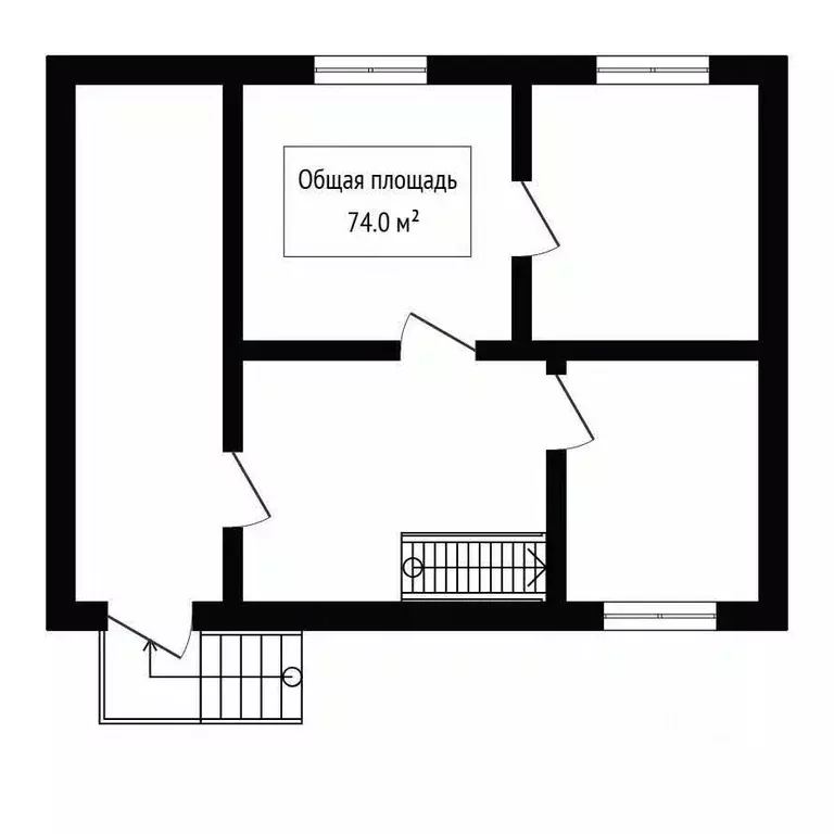 Дом в Алтай, Майминский район, с. Манжерок Октябрьская ул., 13 (74 м) - Фото 2