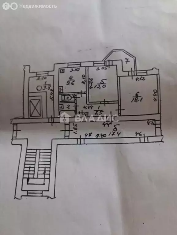 2-комнатная квартира: посёлок Сосны, 5А (52.9 м) - Фото 2