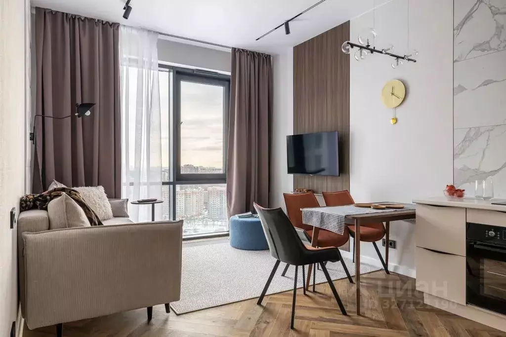 2-к кв. Москва наб. Марка Шагала, 11к2 (45.0 м) - Фото 1