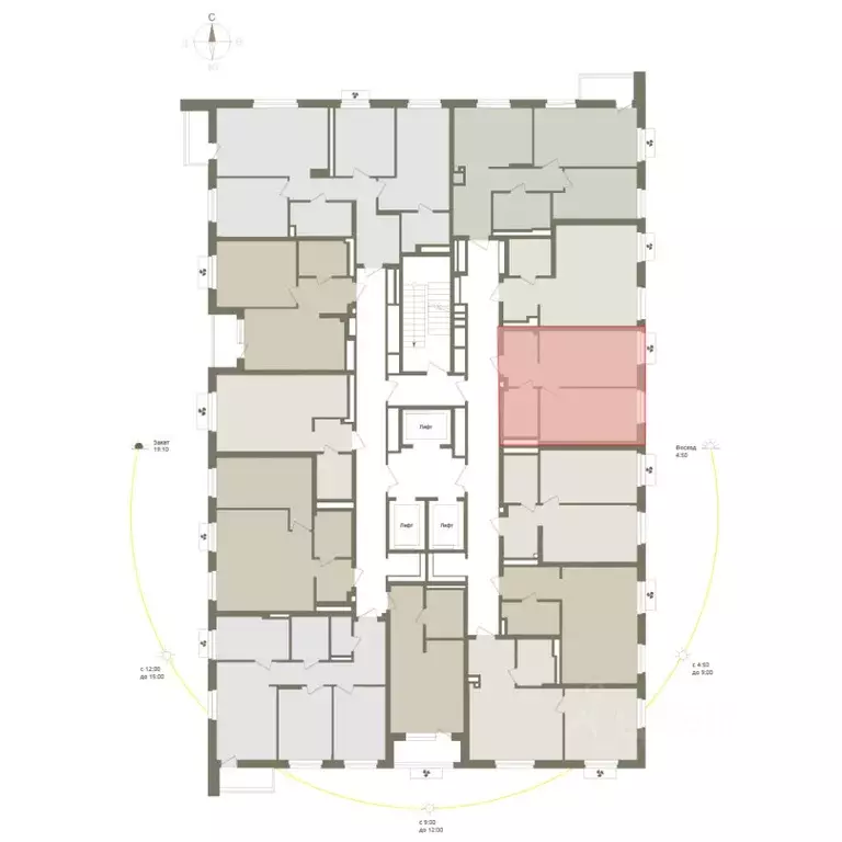 1-к кв. Башкортостан, Уфа Родина Парк жилой комплекс (38.7 м) - Фото 2