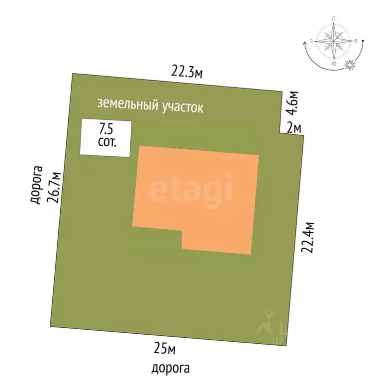 Дом в Камчатский край, Елизово пер. 3-й Лыжный (226 м) - Фото 1