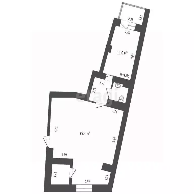 Офис в Белгородская область, Белгород ул. Попова, 58 (61 м) - Фото 2