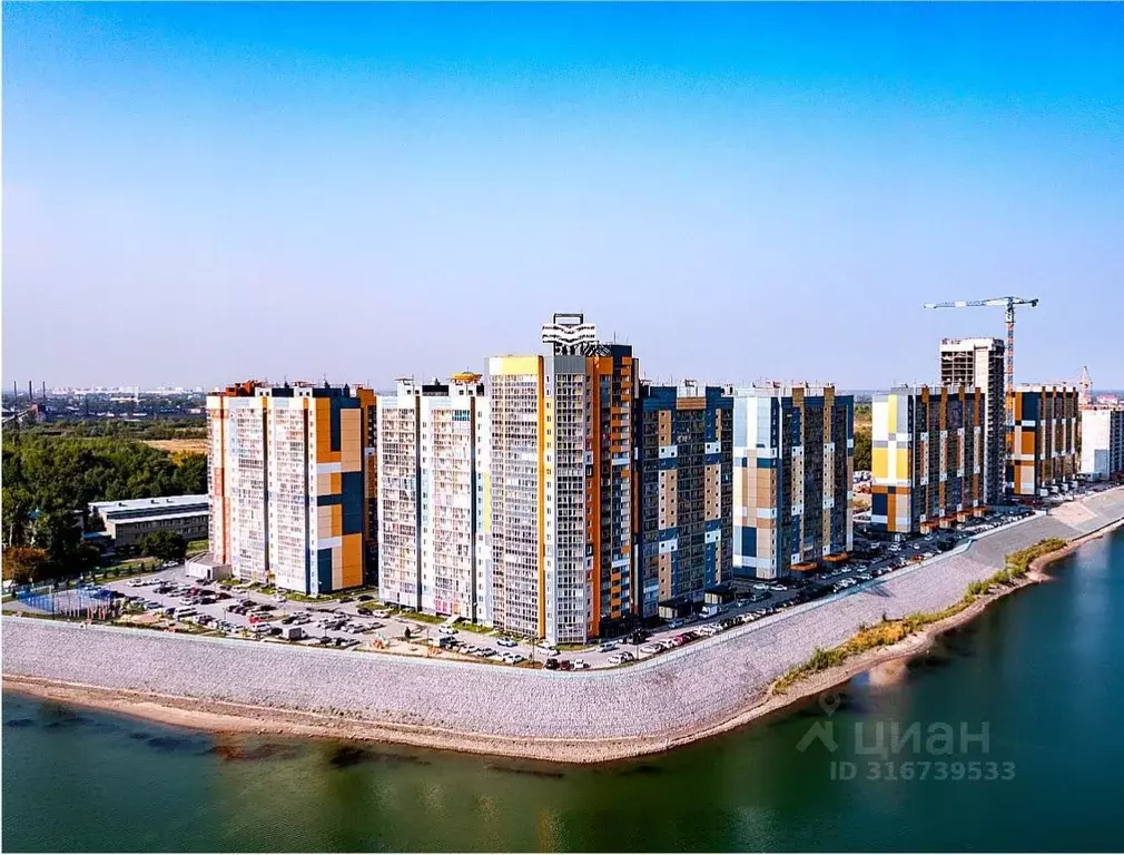 1-к кв. Новосибирская область, Новосибирск Аквамарин жилой комплекс ... - Фото 1