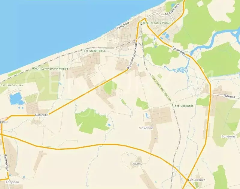 Участок в Калининградская область, Зеленоградский муниципальный округ, ... - Фото 1