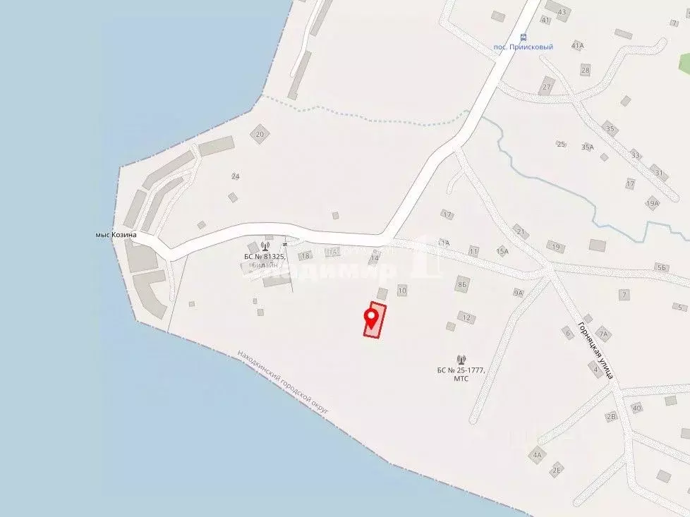 Участок в Приморский край, Находка Горняцкая ул., 14 (13.25 сот.) - Фото 2