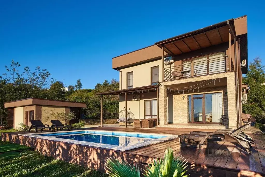 Дом в Краснодарский край, Сочи городской округ, с. Высокое  (200 м) - Фото 0