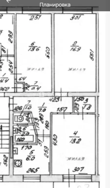 2-к кв. Калининградская область, Калининград ул. Островского, 14 (47.4 ... - Фото 2