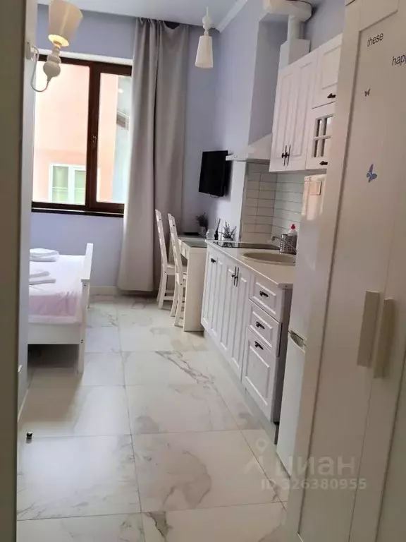 Студия Краснодарский край, Сочи Новый Сочи мкр, ул. Политехническая, 8 ... - Фото 1