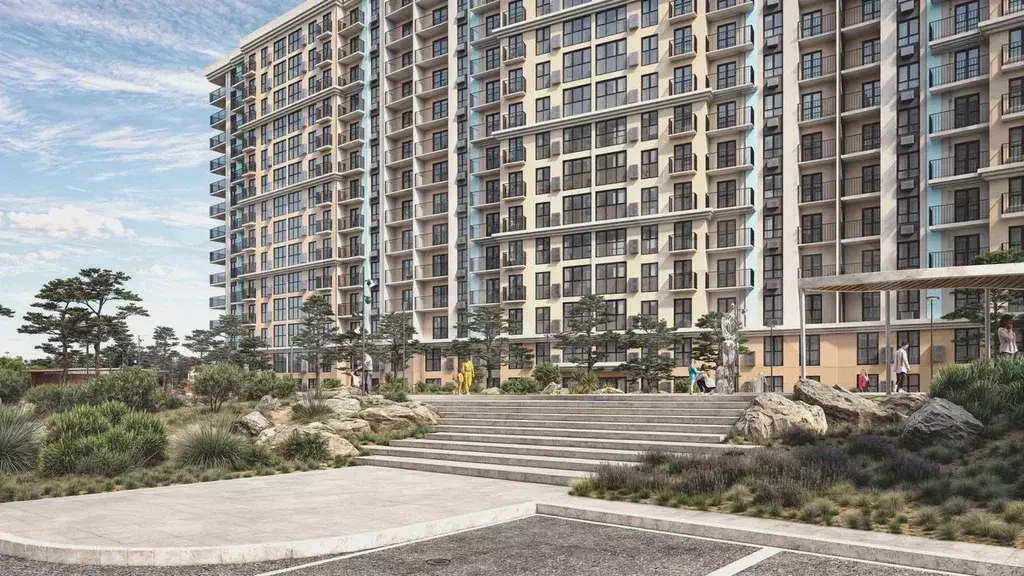 Квартира-студия, 23,9 м, 4/14 эт. - Фото 1