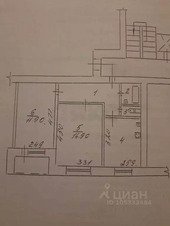 2-к кв. Волгоградская область, Волгоград Чигиринская ул., 2 (50.0 м) - Фото 1