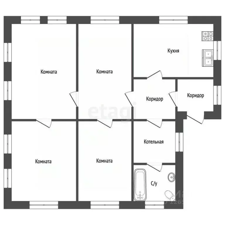 Дом в Ростовская область, Шолоховский район, Вешенская ст-ца Советская ... - Фото 1